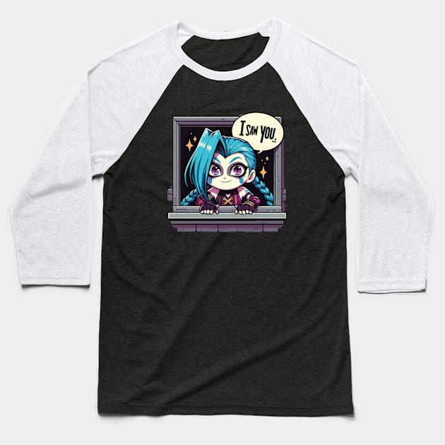 baby jinx arcane Baseball T-Shirt by whatyouareisbeautiful